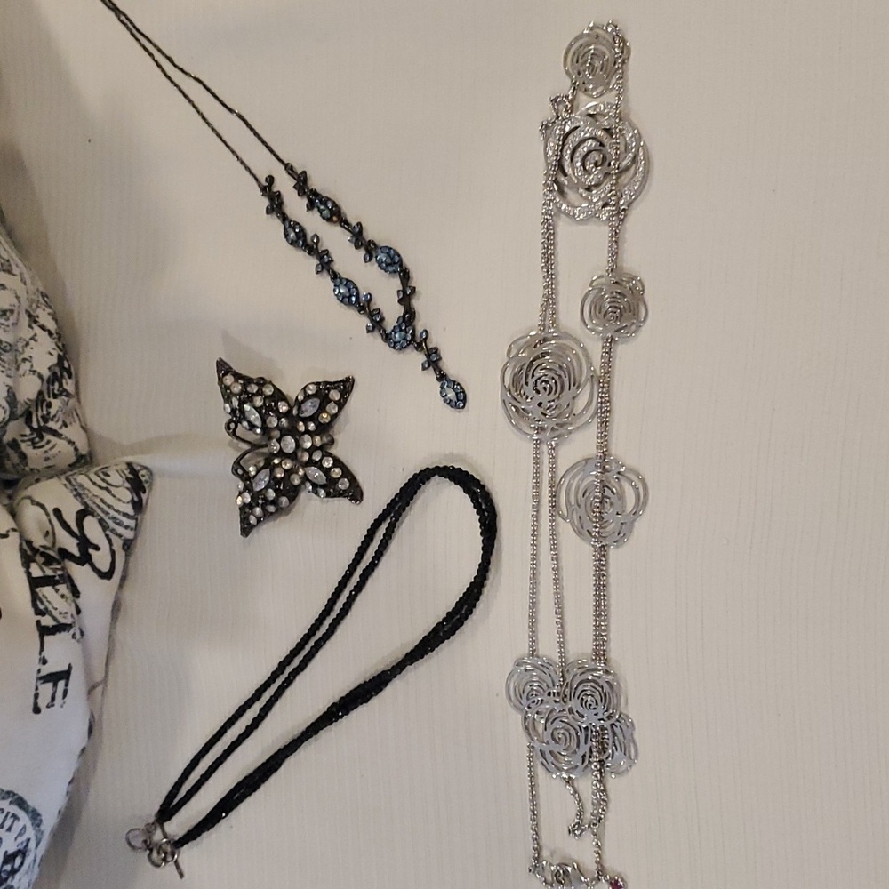 Jewlery Necklaces and Pin